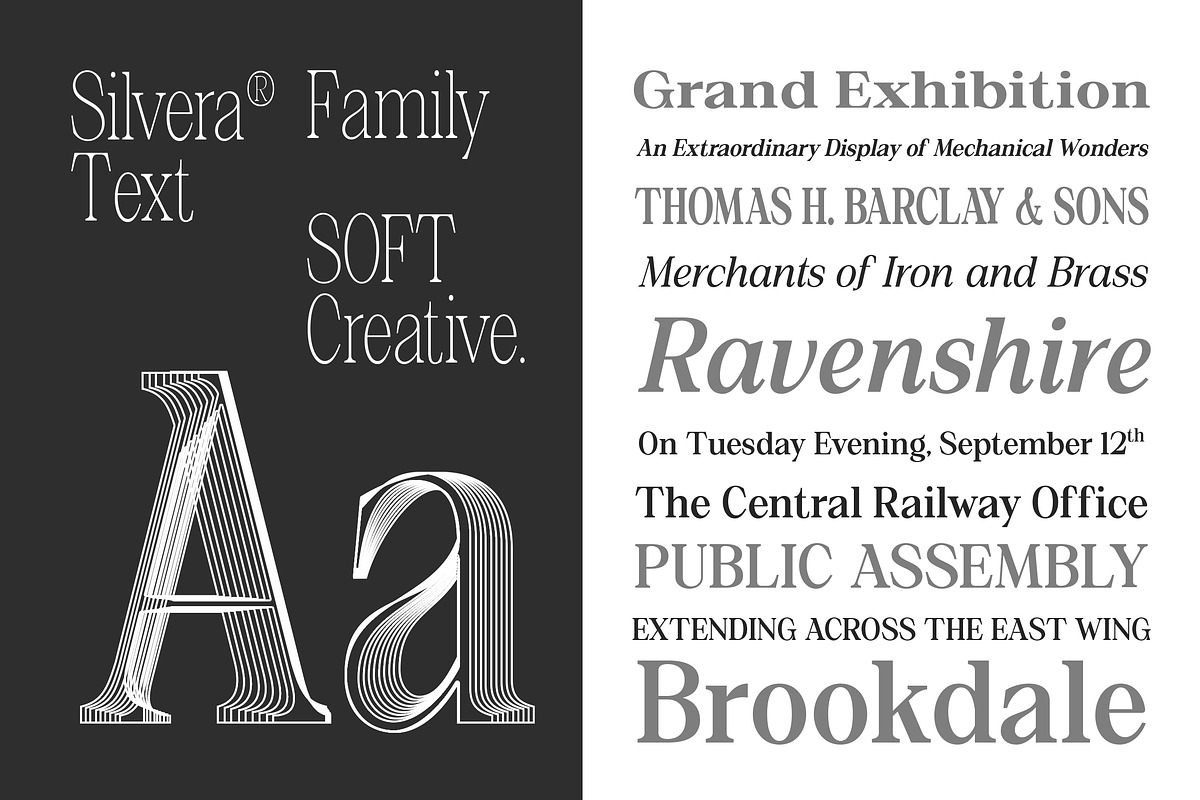 Silvera Text, a Serif Font by Soft Creative (Photo 8 of 10)