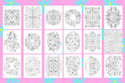 Flowers Coloring Book, a Decorative Illustration by Line Store (Thumbnail 7 of 7)
