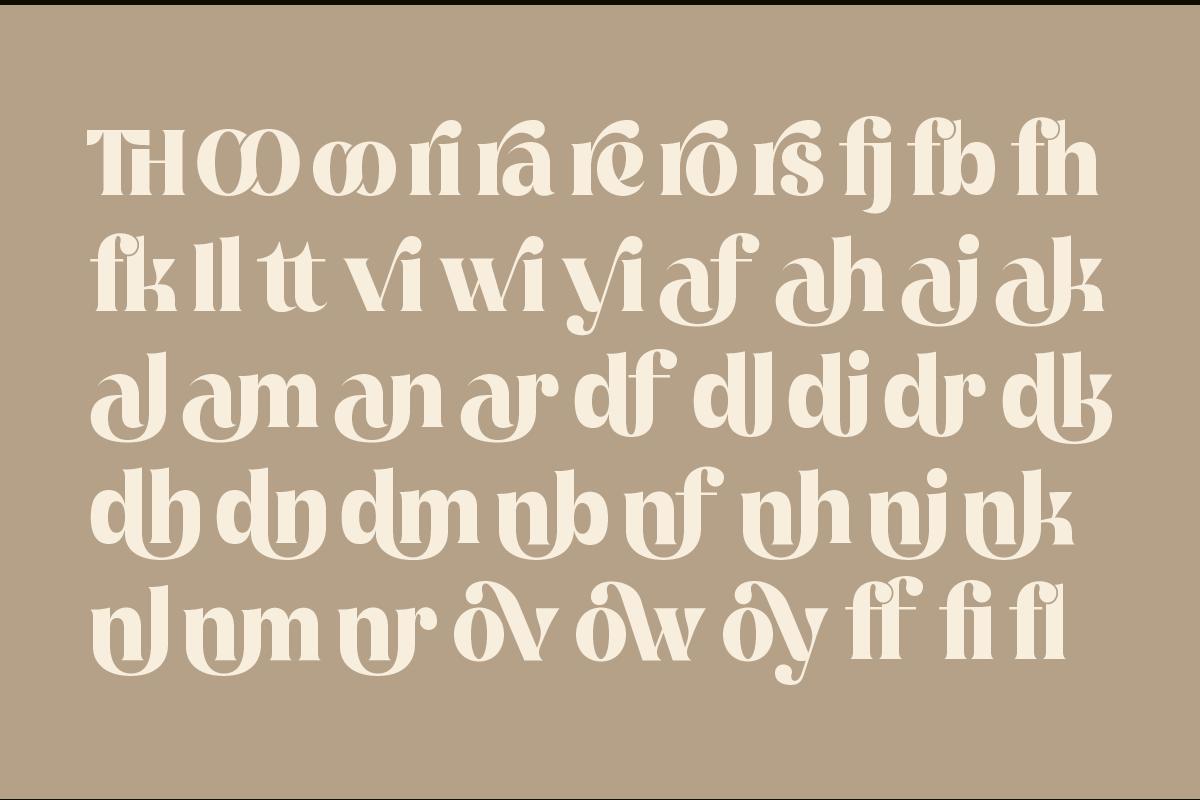 Mellow Spirit - Modern Retro, a Serif Font by Annivers Type (Photo 10 of 10)
