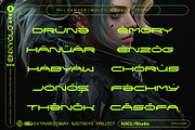 NCL Kamver - Modern Space Font, a Sans Serif Font by Enxyclo Studio (Thumbnail 12 of 12)