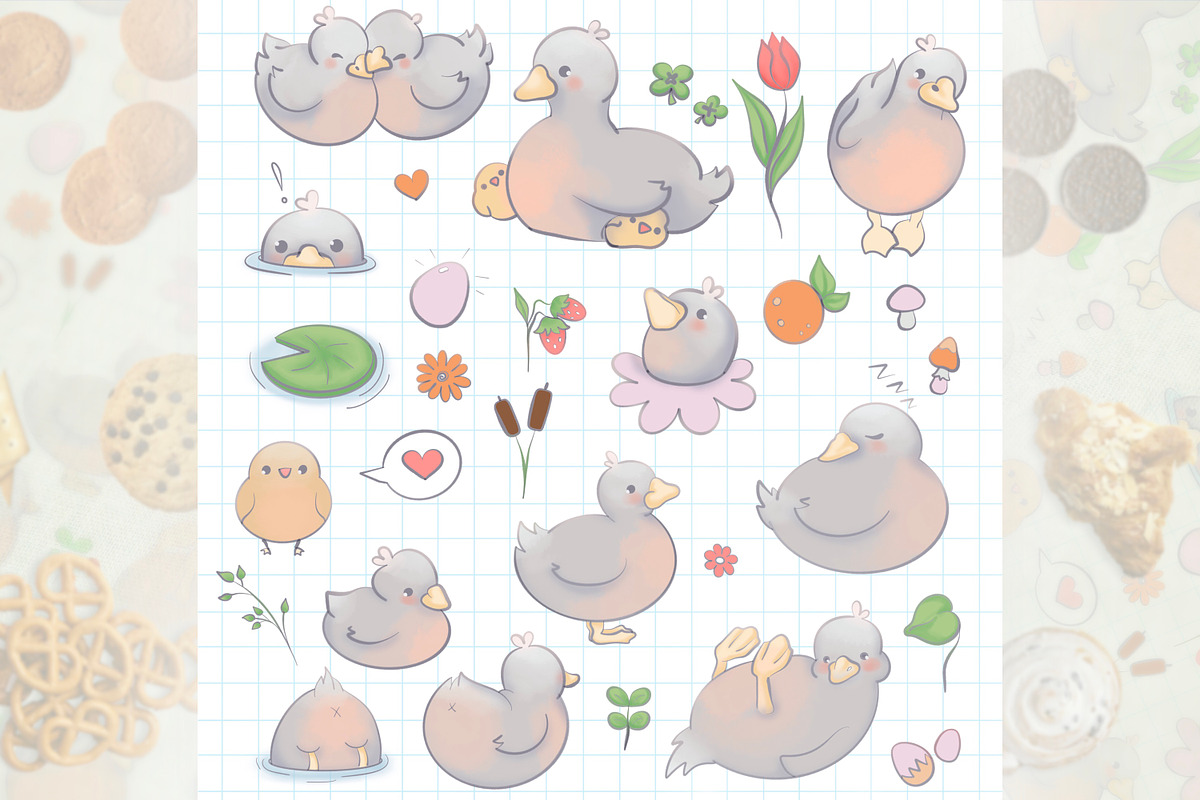 Very cute ducklings, an Animal Illustration by kaplaniha (Photo 2 of 5)