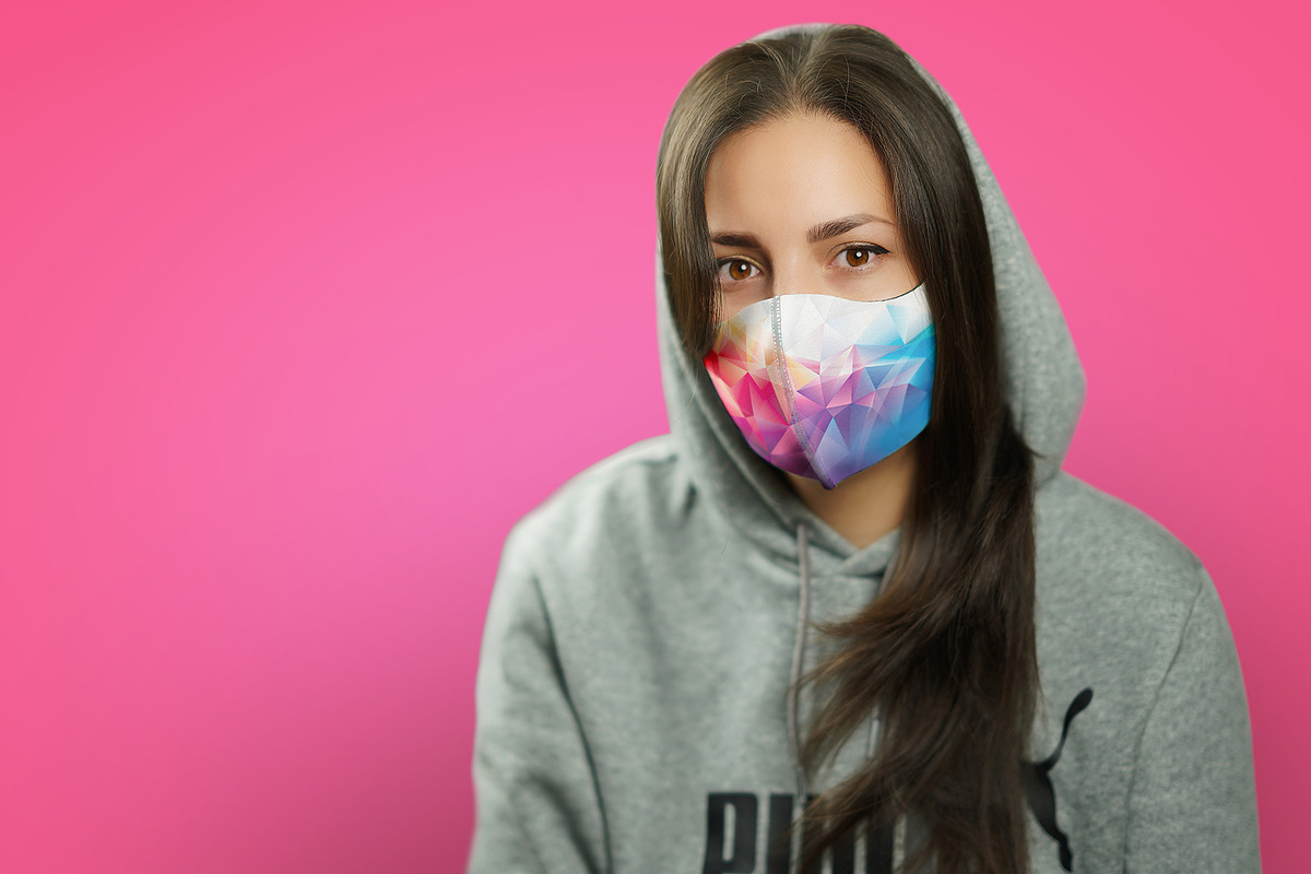 Face Mask Mockup v2, a Household Mockup by 2dsight (Photo 7 of 8)