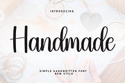 Handmade | Script Font, a Handwritten Font by Scratchones (Thumbnail 1 of 8)
