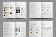 Corporate Annual Report Template, a Brochure Template by ContestDesign (Thumbnail 3 of 3)