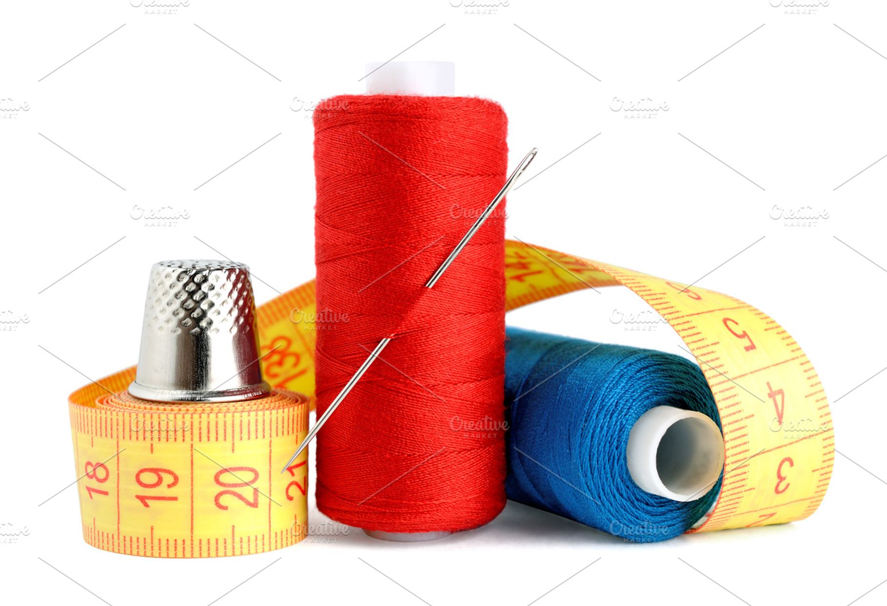 Spools Of Thread Stock Photo Containing Bobbin And Equipment