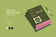 Honcha Matcha Cafe - Poster, a Poster Template by VUNIRA (Thumbnail 3 of 3)