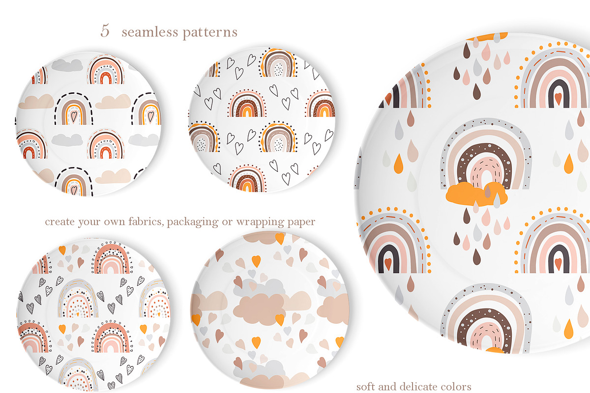 KIDS BUNDLE BOHEMIAN MOOD CLIPART, an Illustration by ArtOLB (Photo 13 of 24)
