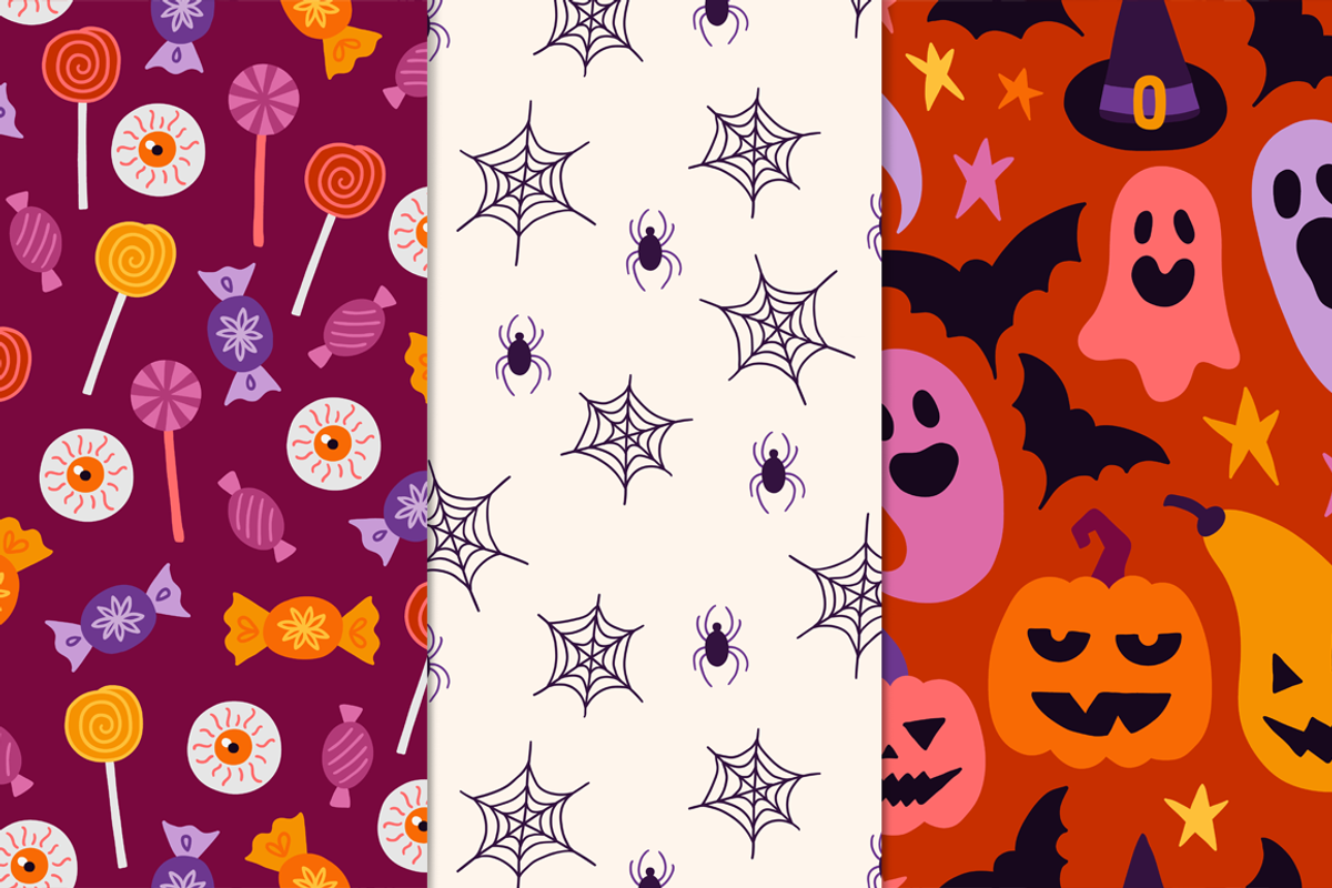Halloween Kit #3, a Texture Illustration by miumiu (Photo 7 of 11)