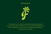 Letter A-Z With palm Logo Kit, a Branding & Logo Template by Luxury Logos (Thumbnail 2 of 11)