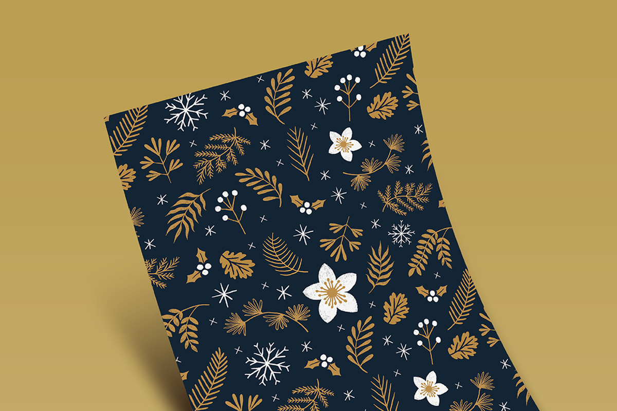 Elegant Christmas Graphic Set, a Pattern Graphic by Rough Edges Supply Co. (Photo 6 of 9)