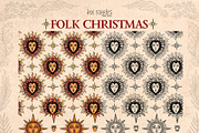Folk Christmas Ancient Winter Tales, a Seasonal Illustration by Ink Stories (Thumbnail 7 of 12)
