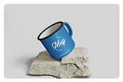 Enamel Mug Mockup, a Product Mockup by Pixie Creative (Thumbnail 5 of 5)