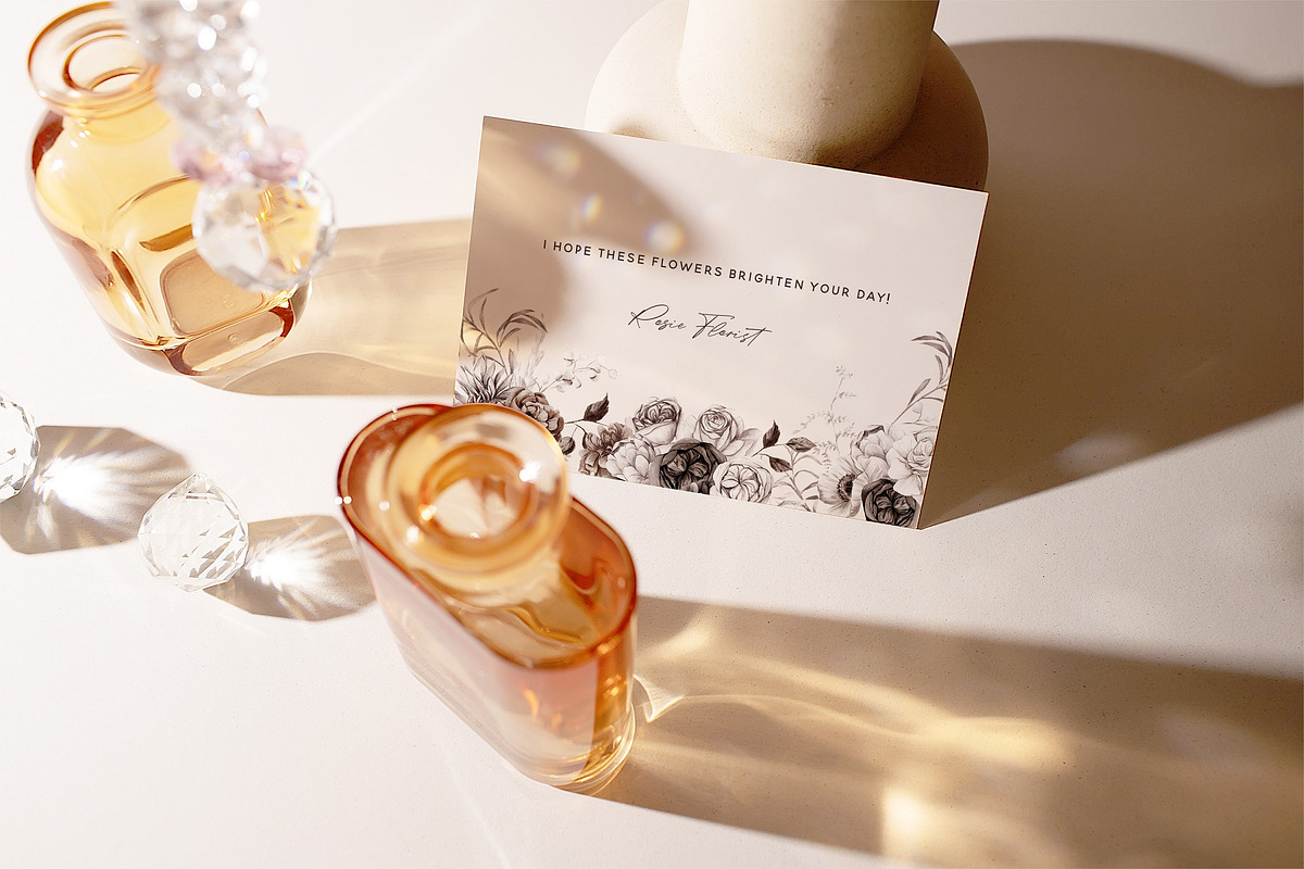 Neutral Boho Flowers, an Illustration by BlumenSoul (Photo 12 of 13)