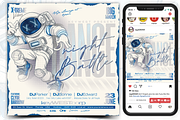 Dance Night Battle Flyer Template, a Flyer Template by regalDRAW (Thumbnail 1 of 4)