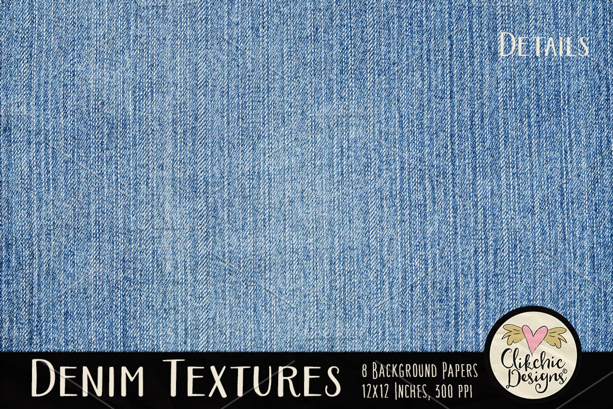 Denim Texture Paper Pack preview 4