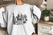 Western Cowboys PNG, Western, an Illustration by SharpMarketplace (Thumbnail 9 of 9)