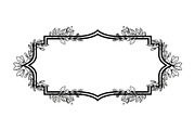 Vintage Floral Frame Vector Bundle, an Illustration by Designs_River (Thumbnail 32 of 51)