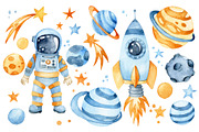 Cartoon Space Collection, an Illustration by made by Tanya (Thumbnail 2 of 3)