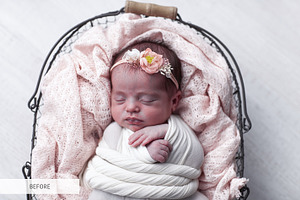 Gentle Newborn Photoshop Actions