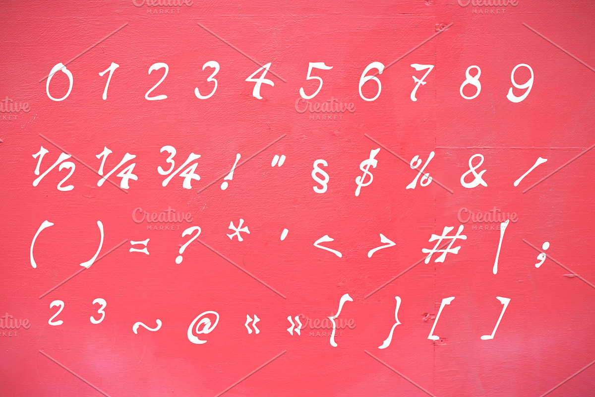 Liquefist Font preview 6