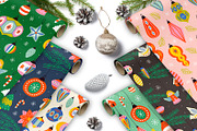 Retro Christmas ornaments, a Decorative Illustration by NataKa (Thumbnail 9 of 10)