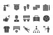 Soccer Glyph Icons, an Icon by IconBunny (Thumbnail 2 of 2)