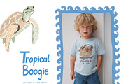 Sea Animals Kids Illustrations, a Decorative Illustration by whiteheartdesign (Thumbnail 6 of 21)
