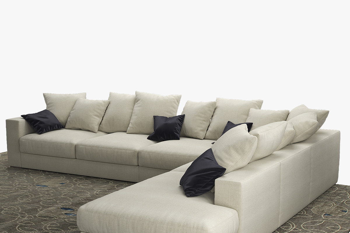 sofa BoConcept Cenova IF52, a Furniture 3D Model by Alartimodels (Photo 6 of 9)