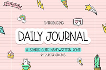 Daily Journal Font