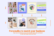 Funky Instagram Post Templates, a Design Template by Hell Yeah Designs (Thumbnail 7 of 8)