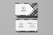 Simple Pattern Business Card, a Business Card Template by Shahjhan (Thumbnail 2 of 2)