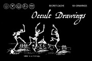 Occult Drawings, a Decorative Illustration by secret-cache (Thumbnail 1 of 7)