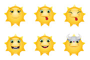 Sun Emoticons, an Emoji Icon by land art (Thumbnail 10 of 13)