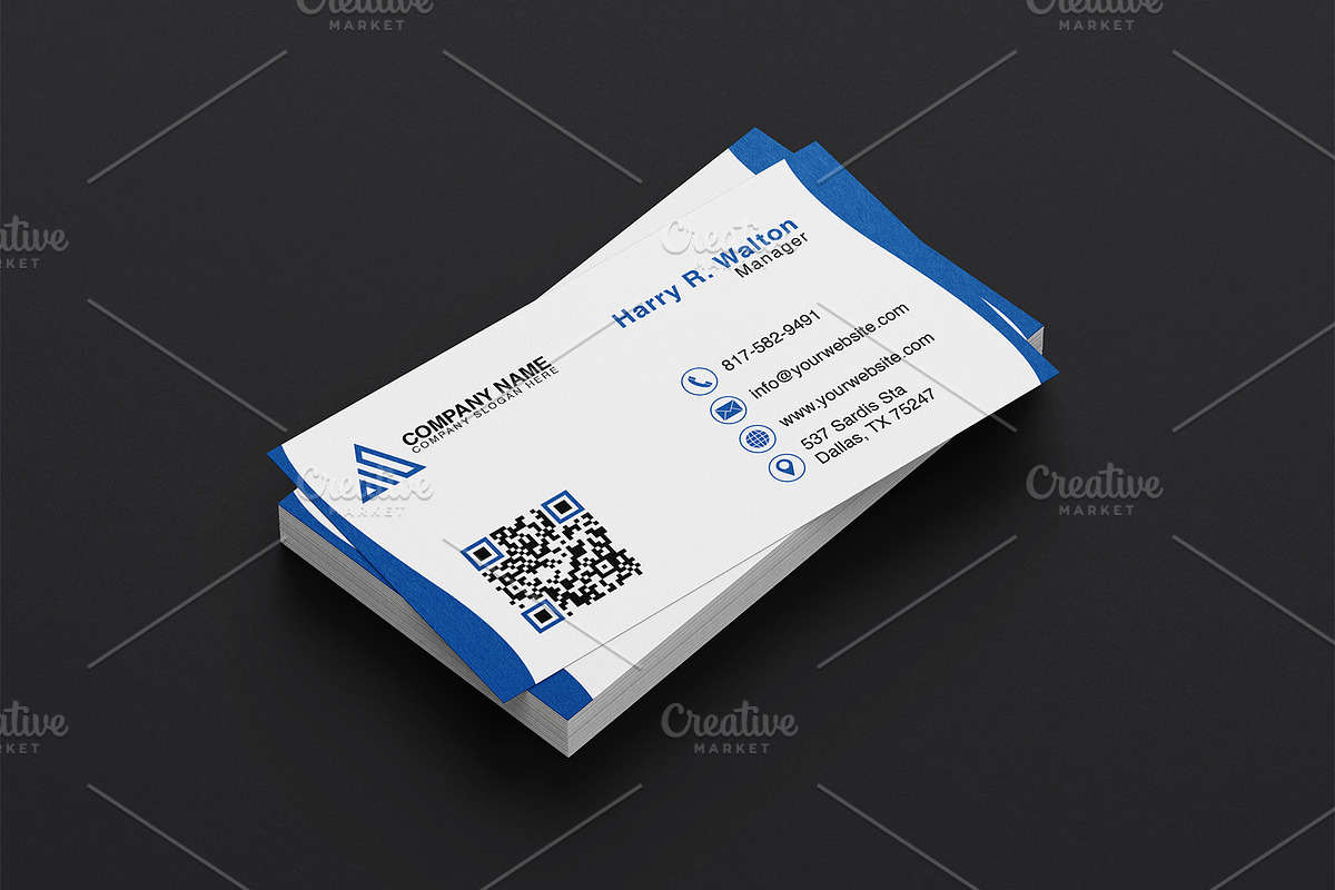 Creative Business Card Template, a Business Card Template by MG Graphics (Photo 5 of 7)