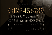 Aroska - Unique Luxury Art Deco Font, a Serif Font by Sensatype (Thumbnail 11 of 12)