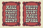 Disco Paradise – a Psychedelic Font, a Slab Serif Font by Blankids Studio (Thumbnail 4 of 10)