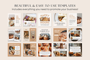 Bakery Instagram Post Templates