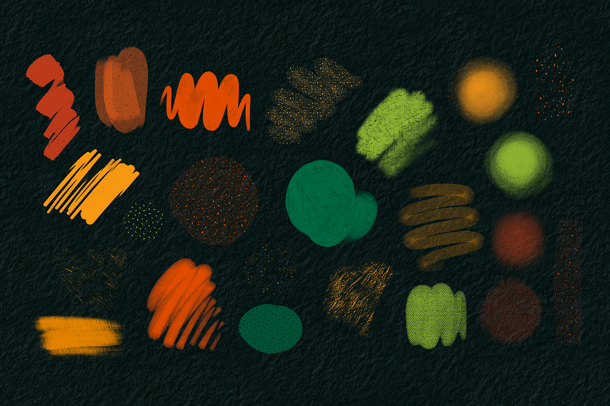 Big Procreate Brushes Bundle, a Brush Add-On by Moon House Shop (Photo 11 of 60)