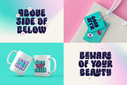 Choret Fudyng Bubble Typeface, a Symbol Font by alit design (Thumbnail 24 of 25)