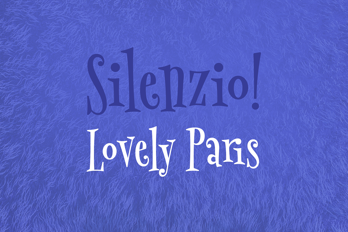 MonsterPie - Funny Serif Family preview 2
