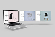 Laptop MacBook Screen Mockup, a Mac Mockup by Pexelyou (Thumbnail 6 of 10)