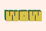 Blockie - Hand-lettered Display Font, a Font by Studio Funshop by Kelli (Thumbnail 11 of 13)