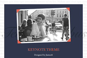 Vintage Album Keynote Template