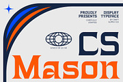 CS Mason – Contemporary Font, a Serif Font by Craft Supply Co. (Thumbnail 1 of 8)