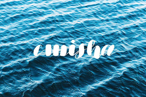emisha font preview 6