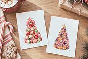 Christmas Bakery Watercolor Cliparts, a Food Illustration by Ink Gallery (Thumbnail 6 of 13)