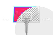 Basketball Backboard Mockup Set, an Advertising Mockup by Country4k (Thumbnail 2 of 4)
