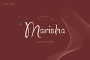 PGR Marisha - Elegant Script Font, a Script Font by Pikgura (Thumbnail 1 of 6)