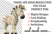 Creation Zebra Harmony Clipart, an Illustration by Daily.Designs (Thumbnail 2 of 8)