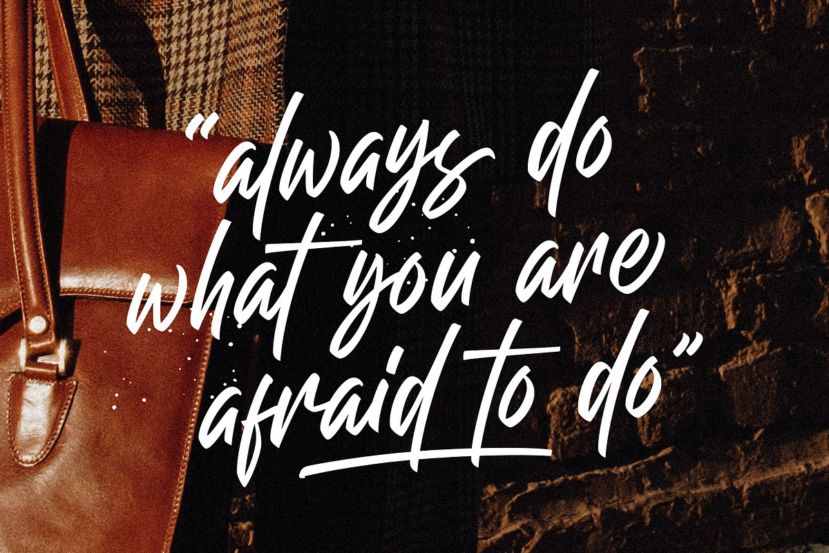 Blackson - Urban Style, a Script Font by Arterfak Project (Photo 8 of 14)